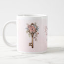 Search for key to my heart mugs Floral