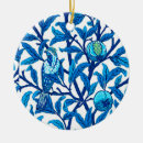 Search for blue shade christmas tree decorations Blue and white