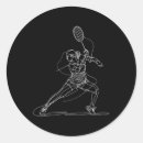 Search for badminton player stickers Funny