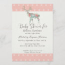 Search for deer antler baby shower invitations For her