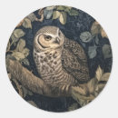 Search for vintage owl stickers Elegant