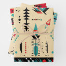 Search for teepees wrapping paper Tribal