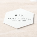 Search for modern wedding coasters Minimalist