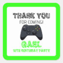 Search for gamers birthday stickers Gamer party
