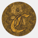 Search for c monogram stickers Initial