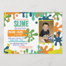 Search for slime party invitations Paint