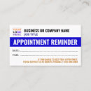 Search for generic appointment cards Simple basic style