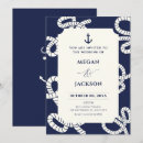 Search for rope wedding invitations Ship