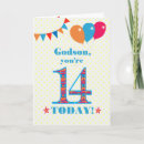 Search for godson birthday cards Colourful