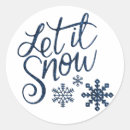 Search for let it snow stickers Snowflake