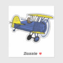 Search for cartoon aeroplane stickers Flying