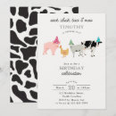 Search for farm 2nd birthday invitations Petting zoo