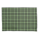 Search for green plaid pillowcases Retro