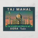 Search for taj mahal postcards Agra india
