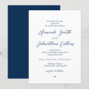 Search for groom wedding invitations Navy blue