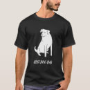 Search for black white pit bull tshirts Dad