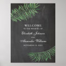 Search for tropical welcome sign wedding signs Botanical