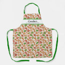 Search for gingerbread house aprons Candy cane
