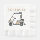 Search for funny golf napkins Dad