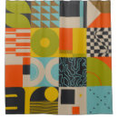 Search for abstract shower curtains 50s