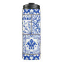 Search for damask travel mugs Blue
