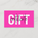 Search for salon business gift certificates Professional