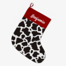 Search for cow christmas stockings Pattern