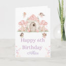 Search for 6th birthday cards Girly