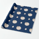 Search for fluffy wrapping paper Blue