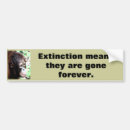 Search for endangered animals bumper stickers Nature