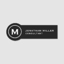 Search for black name tags Modern minimalist