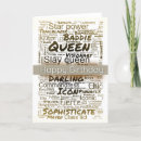 Search for queen thank you cards Black