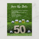 Search for 50th birthday save the date postcards Fifty