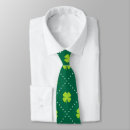 Search for four leaf clovers ties Shamrocks