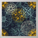 Search for nautical compass posters Map