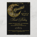 Search for glitz invitations Black and gold