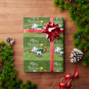 Search for soccer christmas wrapping paper Green