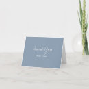 Search for dusty blue wedding thank you cards Simple