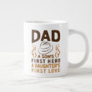 Search for dad hero mugs Typography
