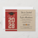 Search for red 4x6 invitations Graduate