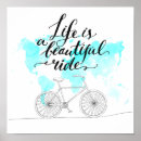 Search for beautiful life quotes posters Bike