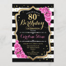 Search for pink stripe invitations For her
