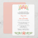 Search for coral pink wedding invitations Classic