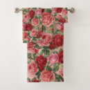 Search for pink rose bath towels Vintage floral