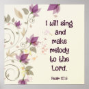 Search for scripture sing posters Psalms