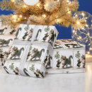 Search for mistletoe wrapping paper Watercolor