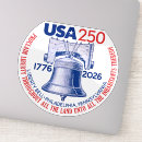 Search for liberty bell stickers Semiquincentennial
