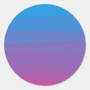 Search for purple gradient stickers Blue