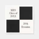 Search for high school reunion napkins College class reunion