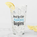 Search for beginnings drinkware Typography